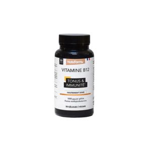 Nat&Form Vitamine B12 1 000 µg | 30 gélules | Tonus et immunité