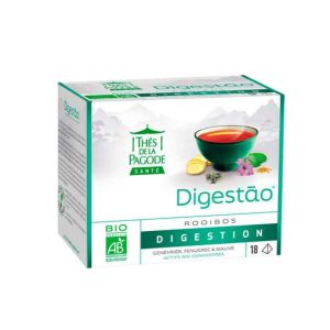 DIGESTAO - Infusion Rooibos Bio - Confort Digestif - 18 sachets