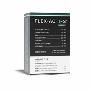 FLEX•ACTIFS® | Glucosamine, chondroïtine, curcuma et harpagophytum | 60 gélules