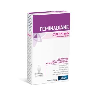 Feminabiane CBU Flash | Confort Urinaire | 20 Comprimés