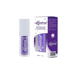 Kontrol Dentifrice violet de blanchiment 30 ml
