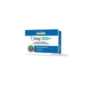Mag' 300+ | 80 comprimés | 20 jours