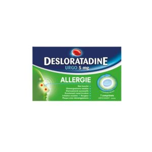 Desloratadine Urgo 5 mg 7 comprimés : Rhinite allergique