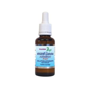 Argent Colloïdal 25 ppm Solution Apaisante Isotonique PharmaPhyt | Paupières et peau sensible | 30 ml