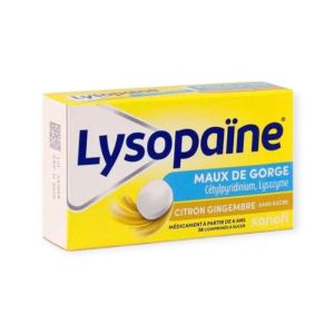 Lysopaïne Maux de Gorge à partir de 6 ans | 36 comprimés à sucer