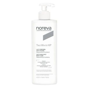 Noreva Trio White XP Lait Corporel Anti-Taches | Hyperpigmentation et teint irrégulier | 400 ml