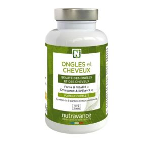 ONGLES et CHEVEUX | Complexe fortifiant pour cheveux et ongles | 120 gélules