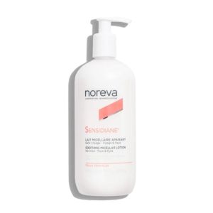 Sensidiane Lait micellaire apaisant | Nettoyant visage et yeux | Peaux sensibles | 500 ml