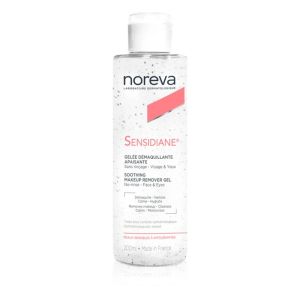 Noreva Sensidiane Gelée Démaquillante Apaisante | Peaux sensibles et maquillage waterproof | 200 ml
