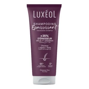 Luxéol Shampooing Épaississant 200 ml | Cheveux fins