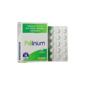 Prélinium Boiron :Traitement de fond de la rhinite allergique saisonnière
