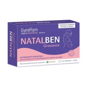 Natalben • GROSSESSE • 30 capsules