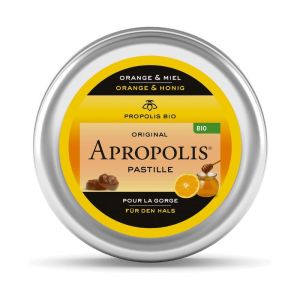 Apropolis Pastilles Gorge | Propolis, miel et orange | 40 g