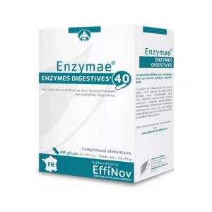 ENZYMAE | Complexe d’enzymes digestives | 40 gélules
