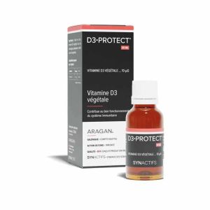 D3•PROTECT® | Vitamine D3 végétale en gouttes | 20 ml