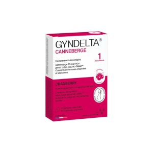 Gyndelta Confort Urinaire 1 Mois 30 gélules • Cranberry (canneberge)