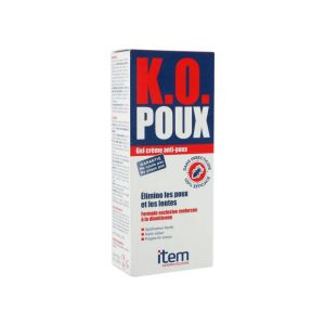 K.O. Poux Gel-Crème Anti-Poux 100 ml | Diméticone dès 6 mois