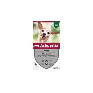 Advantix Petit chien moins de 4 kg anti-puce