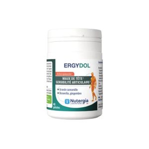 Nutergia Ergydol 40 gélules | Maux de tête et confort articulaire