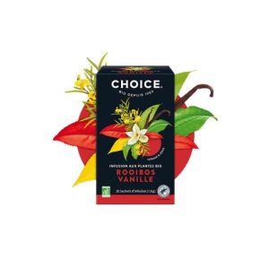 Infusion aux plantes Bio • Rooibos Vanille • 20 sachets