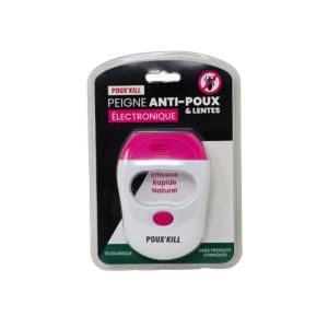 Poux'kill Peigne Poux Electronique