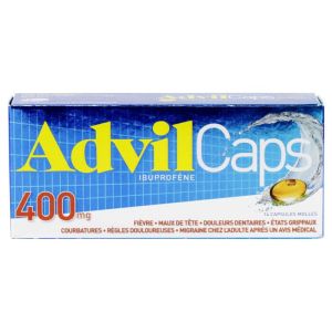 Advilcaps 400mg Caps 14