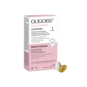 Oligobs® ALLAITEMENT 1 mois • vitamines, minéraux, DHA oméga-3