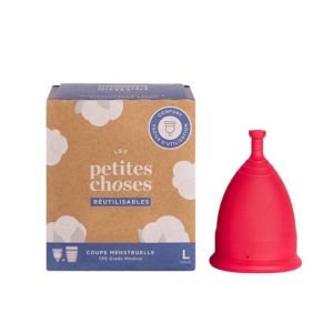 Les Petites Choses Coupe Menstruelle | Grande capacité pour flux abondant | Taille L 30 ml