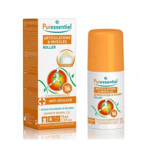 Puressentiel Roller Articulations & Muscles | Douleurs localisées et auto-massage |  75 ml