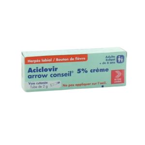 Aciclovir 5% Arrow Cr Tub 2G