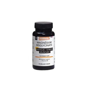 Nat&Form Magnesium Bisglycinate 300 mg 90 gélules | fatigue, stress & muscles