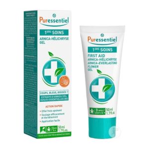 Puressentiel Gel Arnica-Hélichryse | Coups, bleus et bosses dès 3 ans | 50 ml