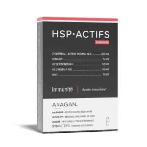 HSP•ACTIFS® | Cyclofural®, zinc, ravintsara et arbre à thé | 10 gélules