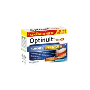 Nutreov Optinuit Sommeil Plus Triple Action : Sommeil perturbé et réveils nocturnes