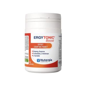 ERGYTONIC® Boost Nutergia | Énergie, fatigue et coup de boost | 40 gélules