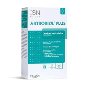 Artrobiol Plus | Glucosamine, chondroïtine et plantes pour les articulations | 120 gélules