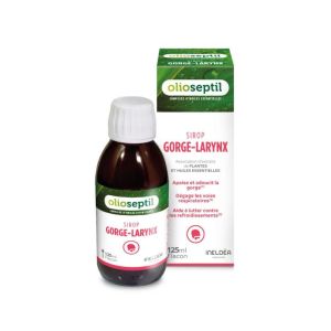 OLIOSEPTIL Sirop Gorge-Larynx | Gorge et voix | 125 ml