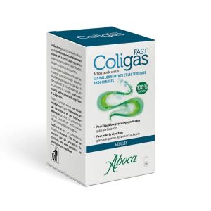 Coligas Fast | Gaz et ballonnements | Aboca | 30 gélules