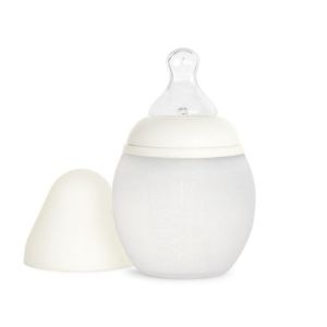 Biberon anti-colique en silicone - Coloris Milk - 150 ml