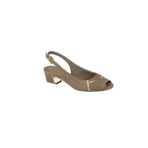 Scholl Gloria Taupe | Sandale taille 35