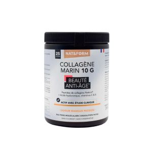Nat&Form Collagène marin 10 g + Acide Hyaluronique | Beauté anti-âge