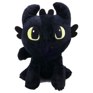Bouillotte Peluche Krokmou | Dragon | déhoussable & micro-ondable 🖤 22 cm