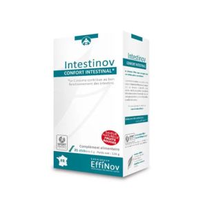 INTESTINOV | Glutamine, fibres et Curcuma | confort intestinal | 21 sticks