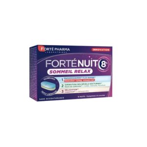 Fortenuit 8H Sommeil Relax | Mélatonine 1,9