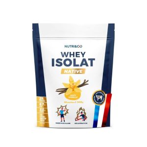 Whey Isolate Native • Goût Vanille • 900g