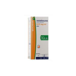 Oxomemazine Sirop 150 ml Toux sèche