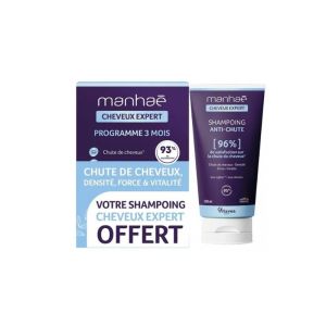 Manhae Cheveux Expert • Programme 3 mois + Shampoing 50 Ml