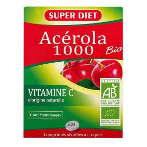 Acerola Bio 1000 Vit C Cpr 24