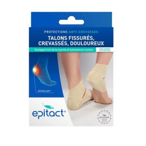 EPITACT | Protections Anti-Crevasses | Protège-talons en silicone