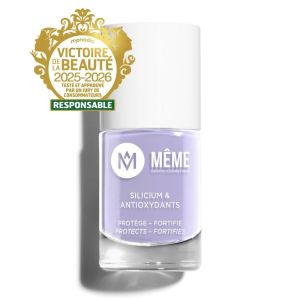 MÊME Cosmetics Vernis au Silicium Lilas | Lavande pastel pour ongles fragiles | 10 ml